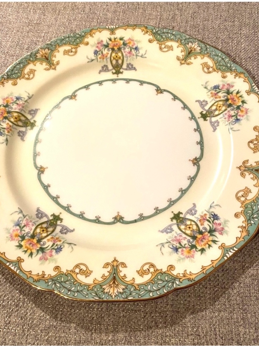Vintage Noritake Dinner Plate Eltovar Pattern